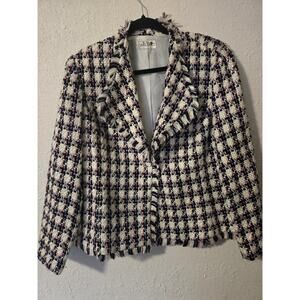 Plaid blazer